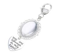 Pin's pour cadre photo avec pendentif ovale pour fête de mariage, accessoire de fête