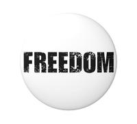 Pin's rétro vintage « Liberté Charlie Kirk Amérique Politique » Blanc