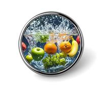Pin's rond en métal personnalisé pour vêtements, sacs, chapeaux, broche, décoration de fête, accessoires pour homme et femme