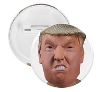 Pin's rond en métal pour sac à dos, tendance pour chemises, vestes, châle, manteau unisexe, 20PCS, Fer blanc, épingles rondes en métal