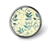 Pin's rond libellule vert foncé - Badge léger en alliage d'aluminium de 2,5 cm pour chemises, vestes et cadeaux