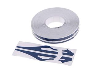 Pin's Ruban adhésif en vinyle pour voiture Motif rayures Bleu
