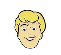 Pins Scooby Doo - Dessin Animé Cartoon Vintage Pop Culture - Fred - Epinglette BRoche Decorative Pin Pin's - 3.1 x 2.6 cm