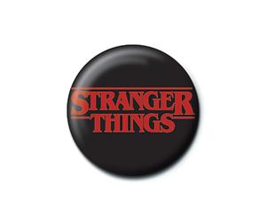 Pin's Stranger Things - Logo Officiel Rouge