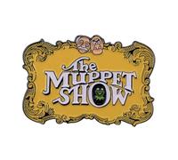 Pin's The Muppet Show - Logo avec Kermit au centre - Epinglette Pin Broche Decorative 2.9 x 4.1 cm - Acrylique - Accessoire Vetement Sac Trousse