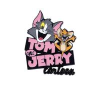 Pin's Tom & Jerry - Cartoon Dessin Animé - Vintage - 4.3 x 3.3 cm - Accessoire Vetement Sac Trousse - Epinglette pin Broche Decorative