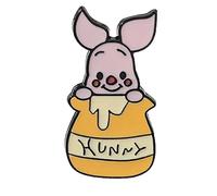 Pin's Winnie Baby Bébé, Winnie l'Ourson Pooh, 5 Modeles au Choix, 2.5 x 3 cm, Pins Accessoire BRoche Epinglette Vetements Sacs Dessin Animé (Porcinet)
