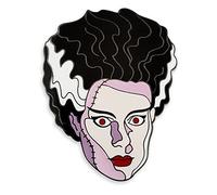 Pinsanity Épinglette vintage en émail « Bride of Frankenstein », 1.65 inches, Cuivre Laiton, Sans pierre précieuse