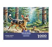 Pinscher Miniature 1000 Pièces Animaux Puzzle Défi Jouet Jeu Éducatif Unique Home Decor Adultes Et Enfants À Partir Cadeaux 70x50cm/1000pcs