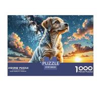 Pinscher Miniature Puzzle Jeux 1000 Pièces Volumineuses Qualité Supérieure, Panorama, Jeu De Puzzle Difficile, Cadeau De Noël pour Filles/garçons, Adultes Et Personnes De Plus De 14 Ans 38x26cm/1000p