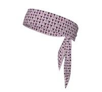 Pinscher Nain à Fleurs de Lavande, Bandeau de Sport à Nouer derrière la tête, Bandeau Multi-usages pour Hommes et Femmes