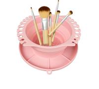 Pinselhalter, Avec Un Design Multifonctionnel, 16,3 X 6,5 Cm, Porte-pinceaux, Tasse De Rinçage Pour Nettoyeur De Pinceaux, Tasse De Nettoyage Pour Pinceaux D'art, Système De Filtration Double Couche,