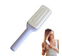 Pinselmeister - Brosse auto-nettoyante à poils rétractables - Anti-statique - Brosse à cheveux rétractable - Brosse de massage pour le cuir chevelu, les soins quotidiens des cheveux
