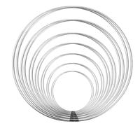 Pinsheng 14 Pièces Cerceau Anneau Métallique, Craft Anneaux Métal Décoratifs Attrape Rêves, Convient pour Le Capteur de Rêves et l'Artisanat de Décoration de Guirlande de Mariage Bricolage