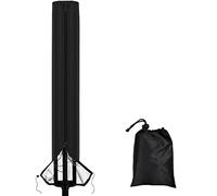 Pinsheng 165cm Housse Sechoir Parapluie Imperméable, Housse pour Séchoir Extérieur Rotatif, 210D Oxford Coupe-Vent Housse Parapluie à Linge avec Fermeture éclair, Housses pour Parasols Petit de Jardin