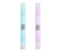 Pinsheng 2 Pièces Stylo Correcteur de Vernis à Ongles, Nail Art Correcteur Stylo Rechargeable Stylos Correcteur de Manucure avec 6 Pointes de Rechange