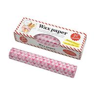 Pinsheng 50 Feuilles Papier Paraffiné, Emballage de Papier ciré Imperméable, Papiers d'emballage Alimentaire Hamburger Pain Mie Collations(25 * 21cm)