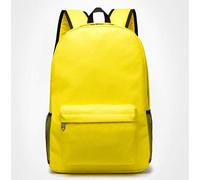 pinsheng Étudiant du Secondaire Bag_Cross-Border Oxford Oxford Sac À Dos Simple Sac D'Étudiant du Secondaire Hommes Et Femmes Voyage Décontracté One Generation, Jaune