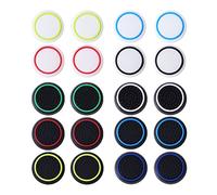 Pinsheng Poignées de Pouce en Silicone Poignée Capuchon de Protection, Couvre Thumb Grip en Silicone Souple Compatible avec Manette PS5 / PS4 / PS3 / PS2 / Xbox 360 / Xbox One/Switch Pro, 10 Paire