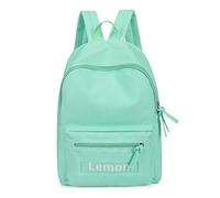 pinsheng Sac À Dos en Toile Femme Collège Et Lycéen Cartable Décontracté Sac À Dos Extérieur Femme Vert