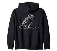 Pinson Linéart Ornithologue Sweat à Capuche