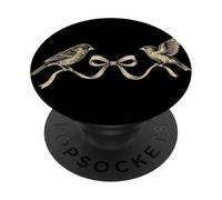 Pinsons Observant Les Oiseaux, Cadeau pour Les Amateurs d'oiseaux et Les Oiseaux PopSockets PopGrip Adhésif