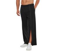 PINSPARK Pantalon de Jogging Homme en Coton Avec Fermeture Éclair Sur Toute la Longueur - Rééducation et Loisirs