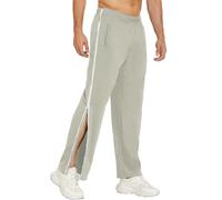 PINSPARK Pantalon De Sport Et Course pour Hommes avec Fermeture Éclair | ISCC PLUS Respirant Poches Et Bandes Amovibles Adapté Convalescence Casual Et Basket-Ball