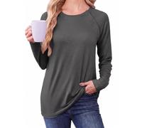 PINSPARK T-Shirt Rééducation Femme Manches Longues Boutons Magnétiques | T-Shirt Technique Doux Et Confortable Après Une Opération De L'Épaule, La Pose D'Un Port, D'Un Cathéter Picc, Une Dialyse