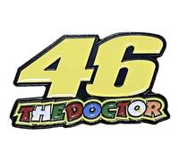 Pinstant 46 Pin's en émail The Doctor Valentino Rossi Moto GT Racing Moto Course 3,0 cm de large, émail