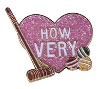 Pinstant Heathers How Very Croquet Balls Heart Love 80s Classic Vintage Dark Comedy Cult Movie 3,05 cm émail émail