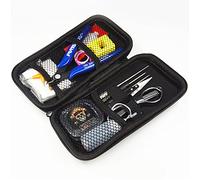 PINSUKY DIY V2 Mini kit d'outils avec tweezers en céramique multifonctions, idéal pour les atomiseurs DIY - RDA/RTA/RBA (kit d'outils DIY V2)