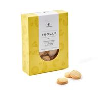 Pintaudi | Sablé Amande & Citron | Biscuits Siciliens Aux Amandes | Biscuits sablés au citron en sachet - 160 Gr | Frolle Goût Frais et Méditerranéen