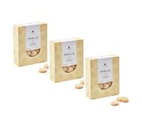 Pintaudi | Sablé Recette Traditionnelle Beurre | Biscuits Pur Beurre | Biscuits sablés au Beurre de Normandie Sachet - 3 x 160 Gr | 3 caisses de sablés au beurre classiques