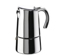 Pinti Inox Bella Cafetière Moka, acier inoxydable, argenté