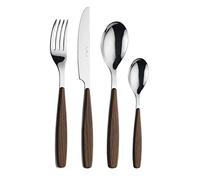 PINTI INOX Servizio posate 16 pz. RIVA MOGANO C/SCAT. 22B070SN