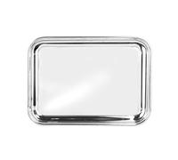 PINTI plateau rectangulaire en acier bar 40x33 cm