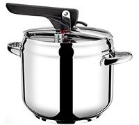 Pintinox Autocuiseur en acier inoxydable sans nickel, compatible avec l'induction, avec 4 systèmes de sécurité (5 l)