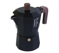 Pintinox Machine à café Moka Noir&Bois 1 tasse