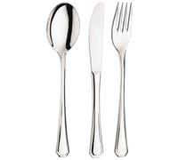 Pintinox Murano Lot de 24 pièces en acier inoxydable 18/10 fabriqué en Italie (6 personnes)