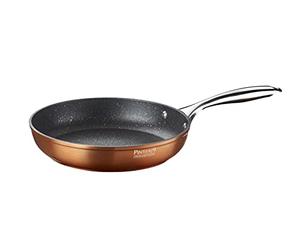 Pintinox Poêle 1 Manche Metallic, Anti-adhésif, 26 cm