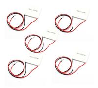 PintoHardware 5 x Module Peltier Thermoélectrique TEC1-12706, 12V 6A 60W, 40 mm x 40 mm, Avec Dissipateur Thermique.