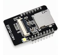 PintoHardware ESP32-CAM Module WiFi + Bluetooth BLE avec ESP32-S, Fente MicroSD et Connecteur de Caméra - Carte de Développement IoT Compatible avec Arduino, Vidéosurveillance, Domotique et Projets