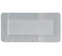 PintoMed - Pansement adhésif stérilisé en TNT avec Tampon Absorbant - 10 cm x 20 cm - Paquet de 25 pièces - Adhésif Ultra délicat, Absorbant, Non tissé, Respirant, Post-opératoire