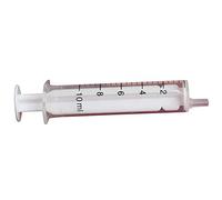 PintoMed Seringue Sans Aiguille, à usage unique, 2 pièces, stérile, Luer Slip - Pack 10 - 10 ml