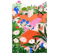 Pintoo Jessica Smith - Puzzle de 600 pièces pour adultes - Belle fleur - Puzzle en plastique pour décoration d'intérieur, zéro poussière, rangement facile [H3493]