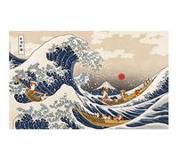 Pintoo Nyangsongi - Puzzle de 1000 pièces pour adultes - Chats Vague Beau puzzle en plastique pour décoration intérieure zéro poussière stockage facile [H3181]