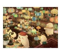 Pintoo Puzzle 1200 pièces pour adultes - La lampe mosaïque Shop Beau puzzle en plastique pour décoration d'intérieur zéro poussière rangement facile [H3115]
