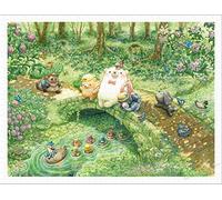 Pintoo Puzzle de 1200 pièces pour adultes - Chemin de forêt - Beau puzzle en plastique pour décoration d'intérieur zéro poussière - Rangement facile [H2796]