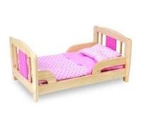 Pintoy P07541 Grand Lit Poupée En Bois 53cm G